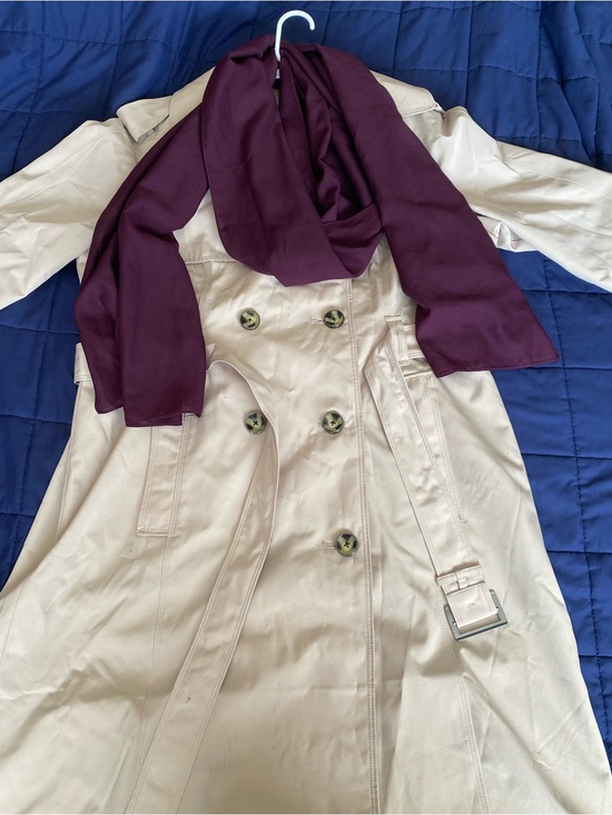 London Fog Jackets & Blazers - London Fog Cream Trench Coat